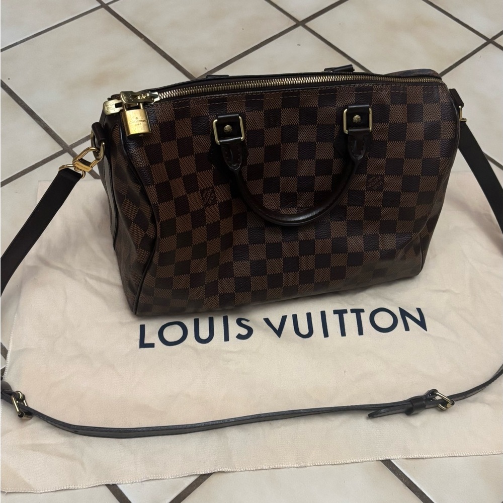 Louis Vuitton Damier Ebene Satchel